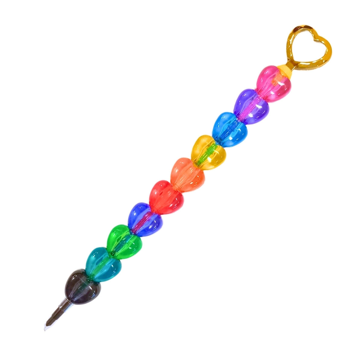 Crayon corazones 10 colores puntas intercambiables -CGBT81