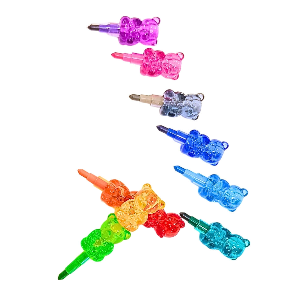 Crayon Ositos puntas intercambiables 10 colores -CGBE06