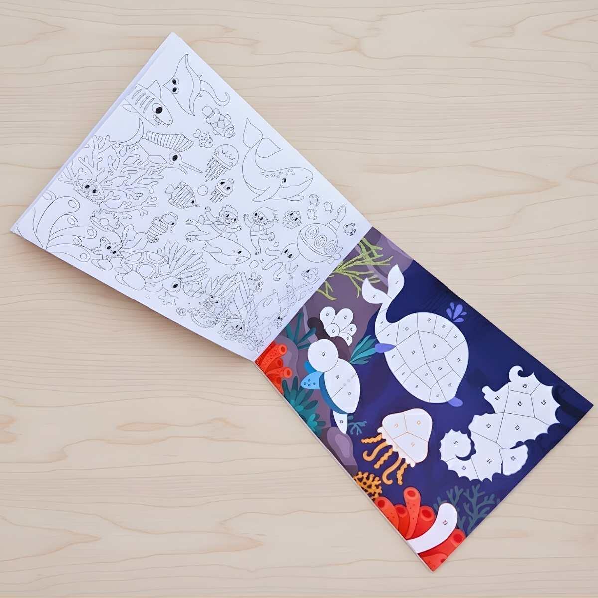 Libro de Actividades con Sticker Animales Marinos
