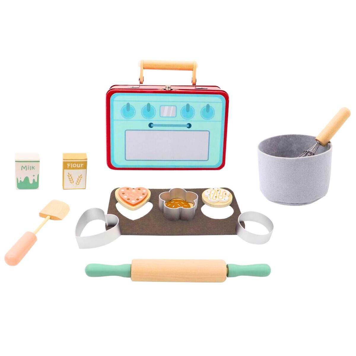 Set Panaderia en valija de metal