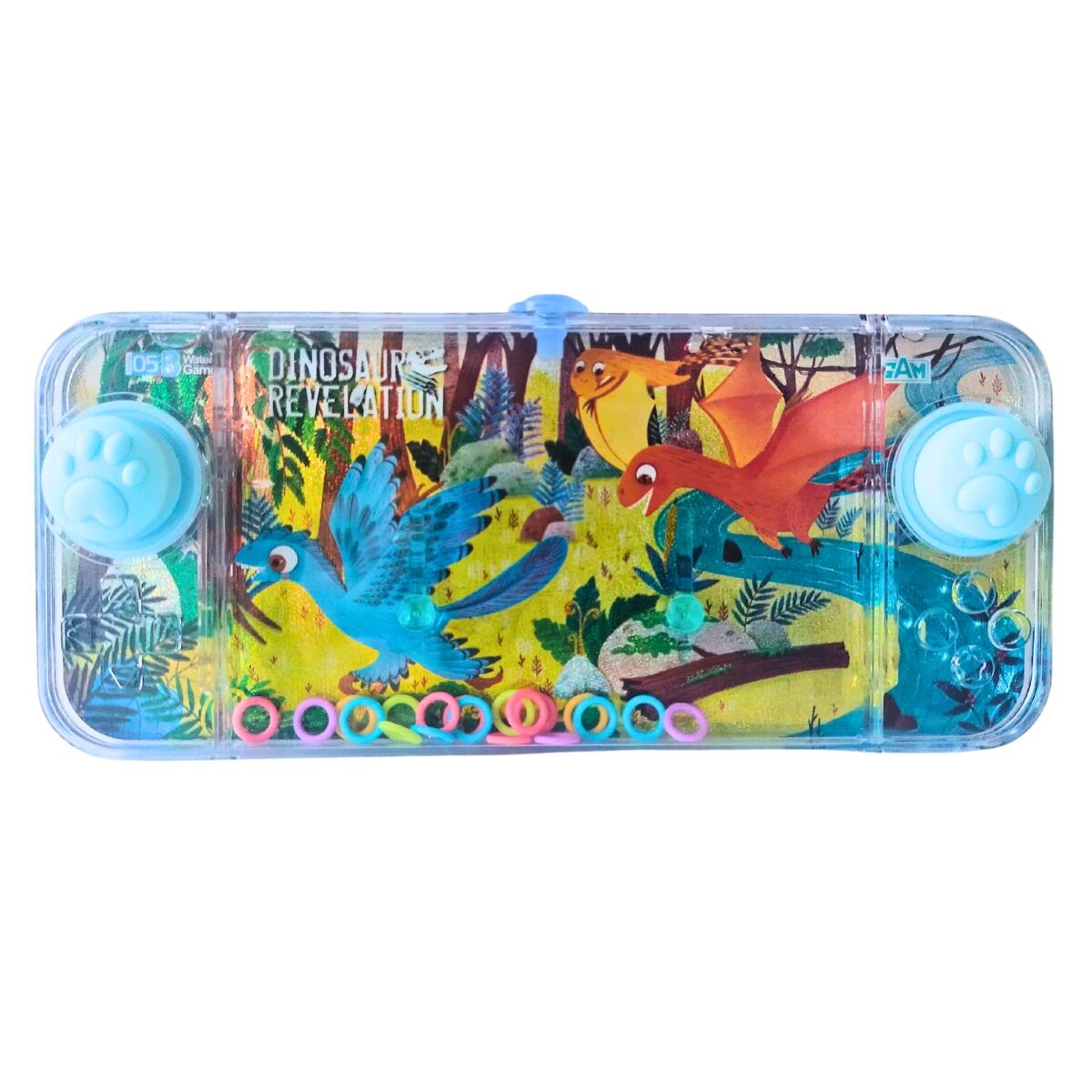 Juego de Agua Dino huellas