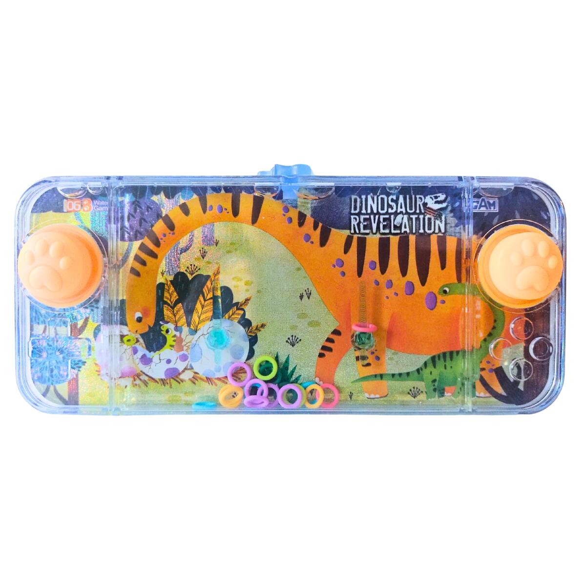 Juego de Agua Dino huellas