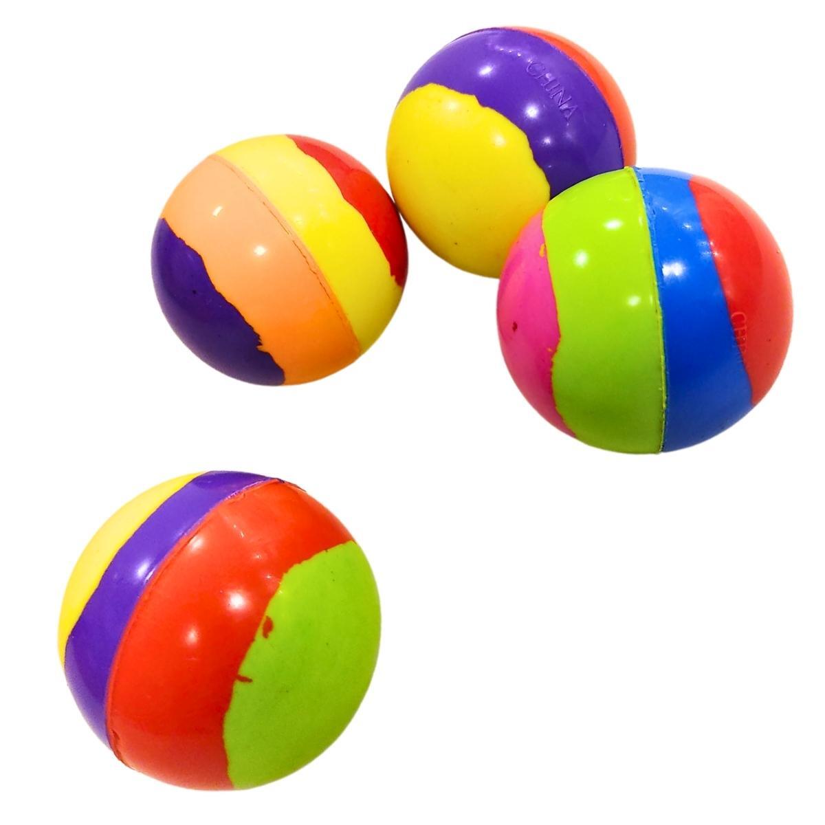 Pelota saltarina Rayas Colores 49mm