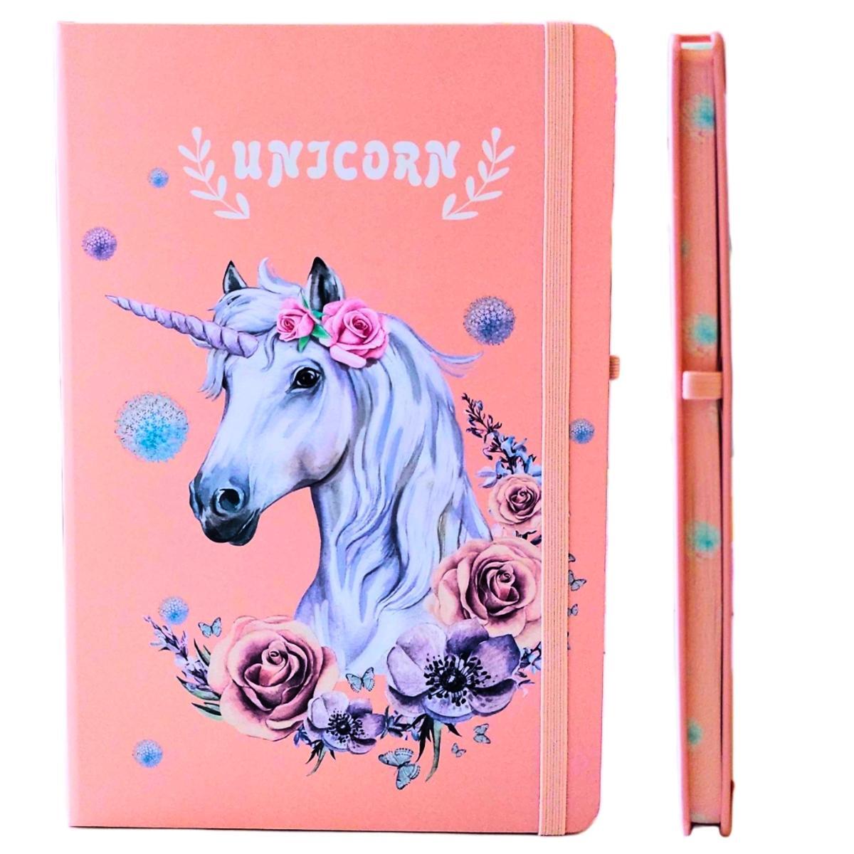 Libreta A5 Unicornio 80 paginas Rayadas