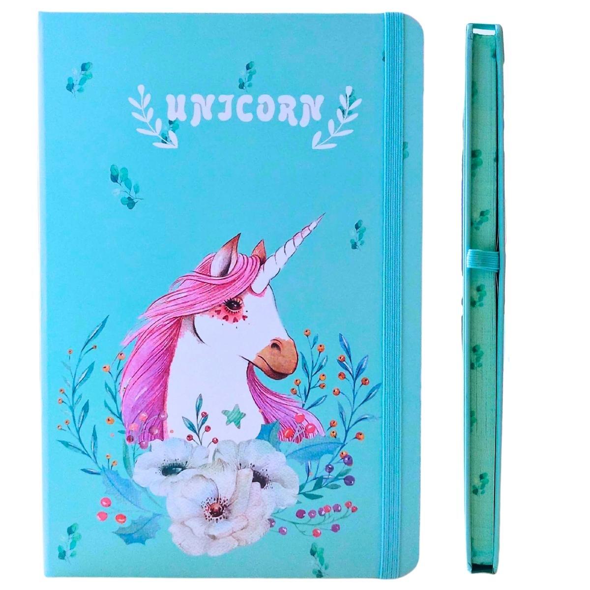 Libreta A5 Unicornio 80 paginas Rayadas