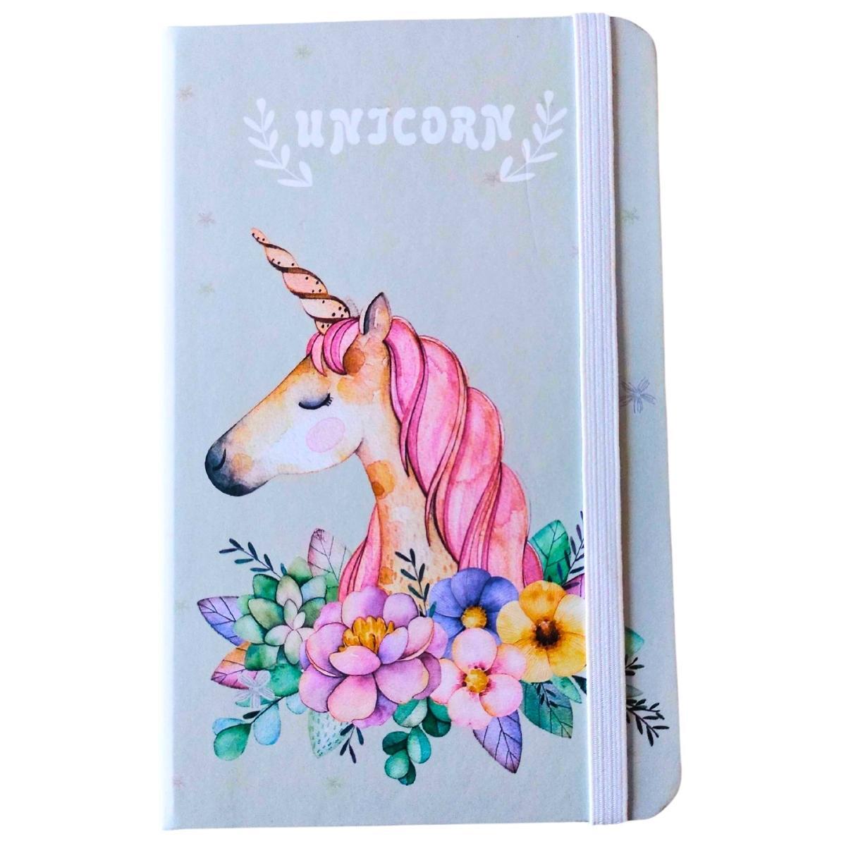 Libreta A5 Unicornio 80 paginas Rayadas