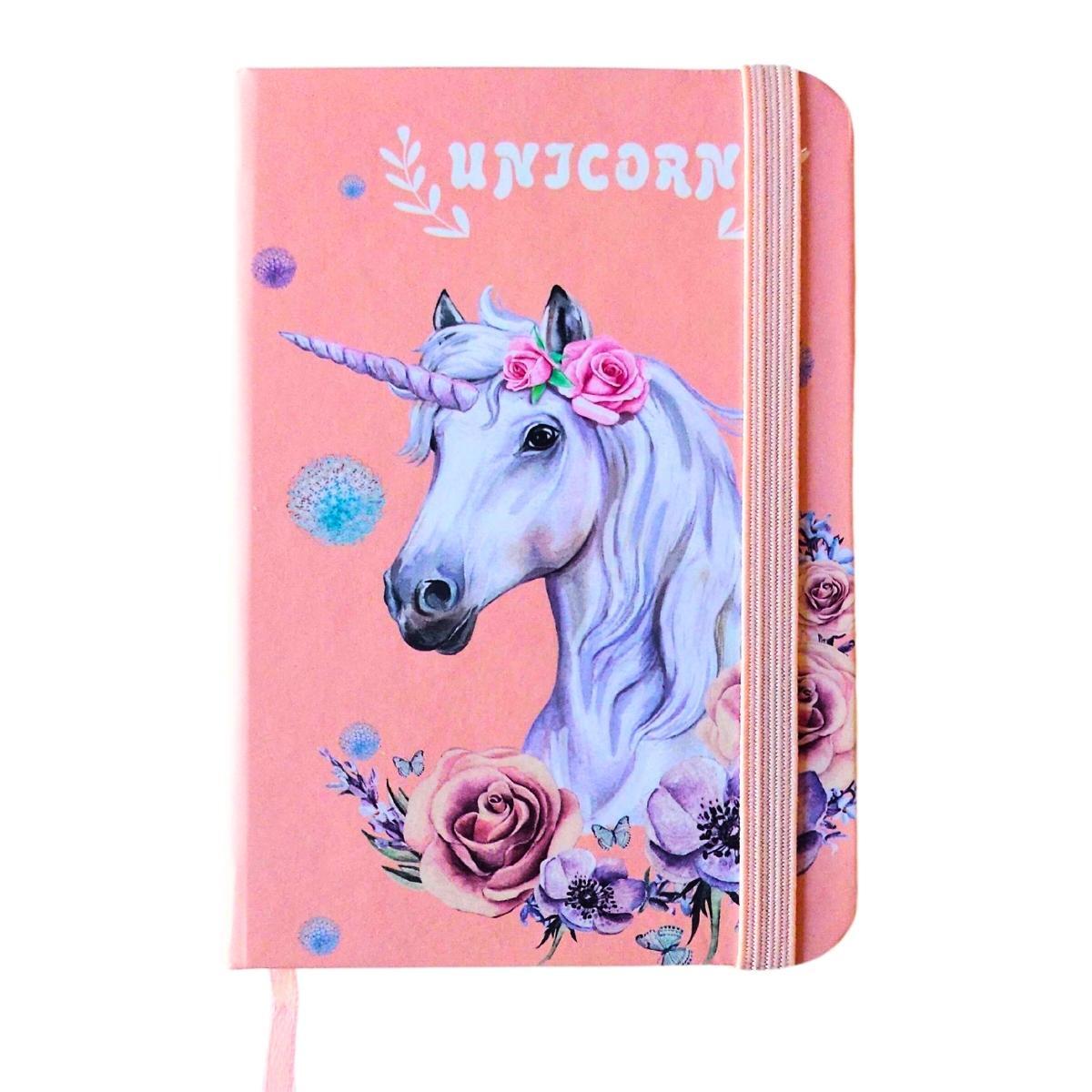 Libreta A7 Unicornio 80 paginas Rayadas