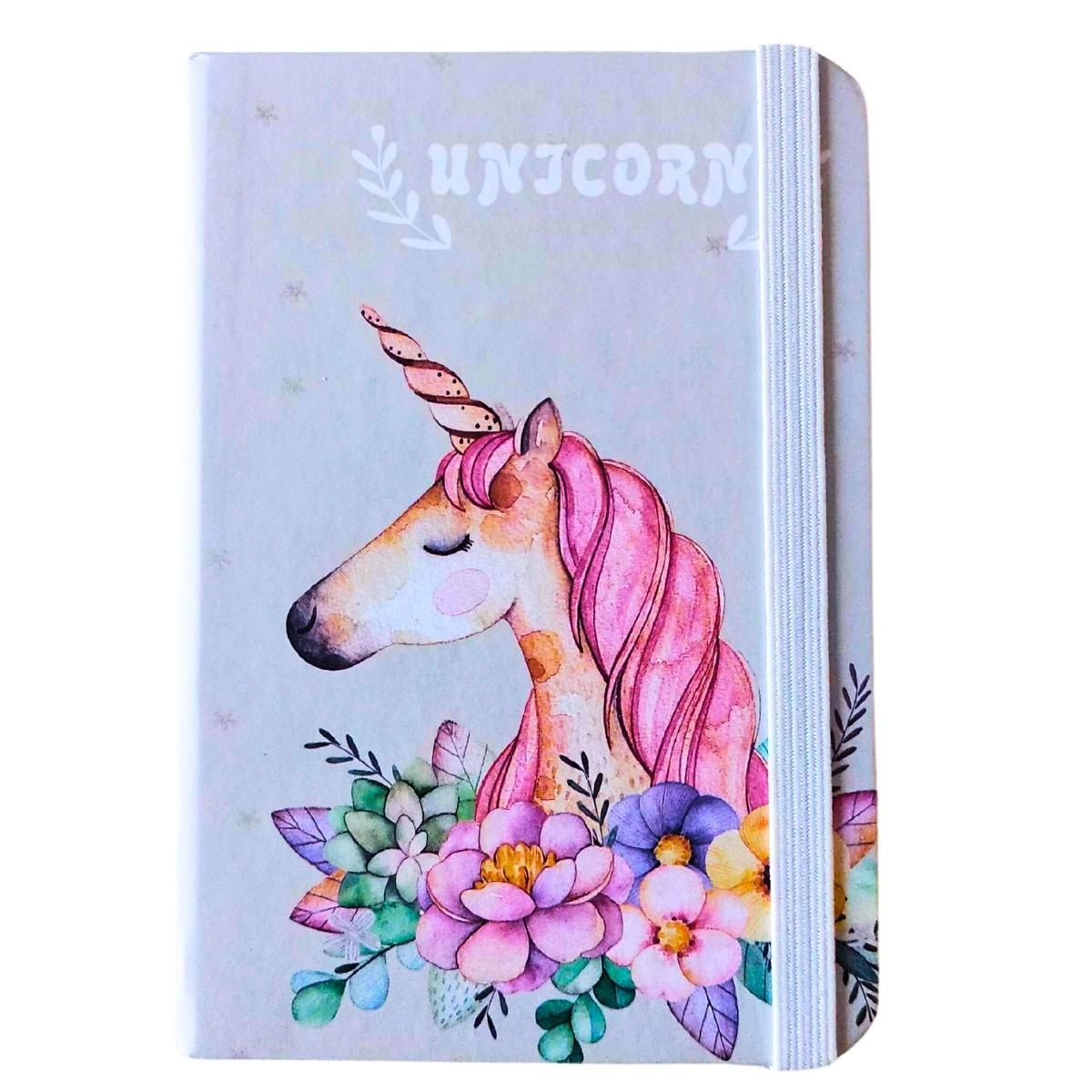 Libreta A7 Unicornio 80 paginas Rayadas