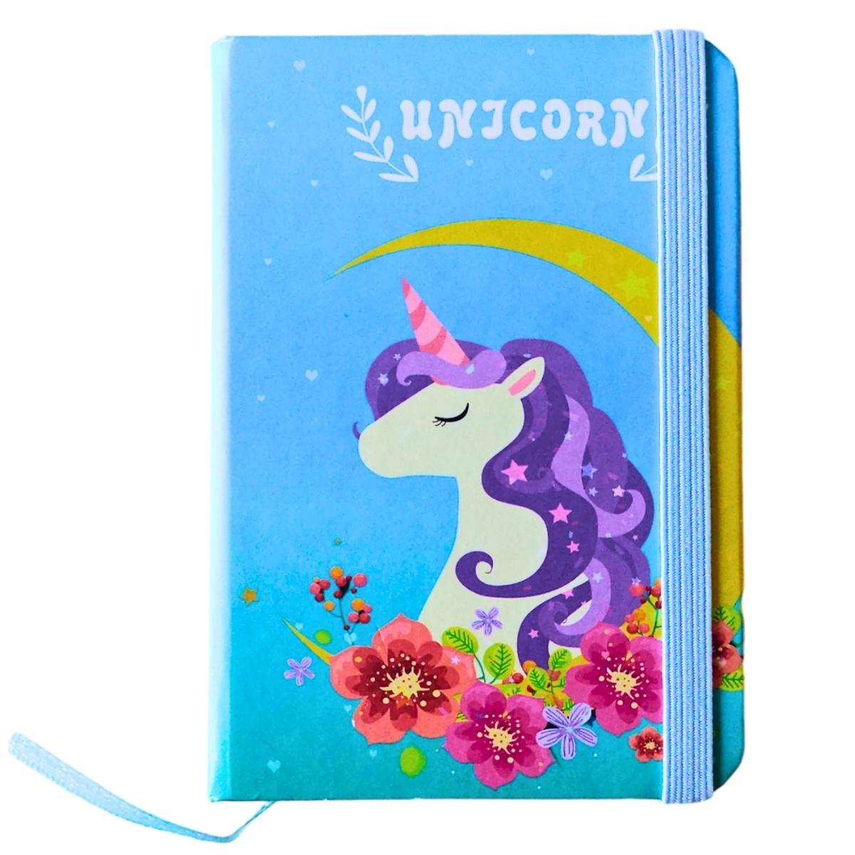 Libreta A7 Unicornio 80 paginas Rayadas