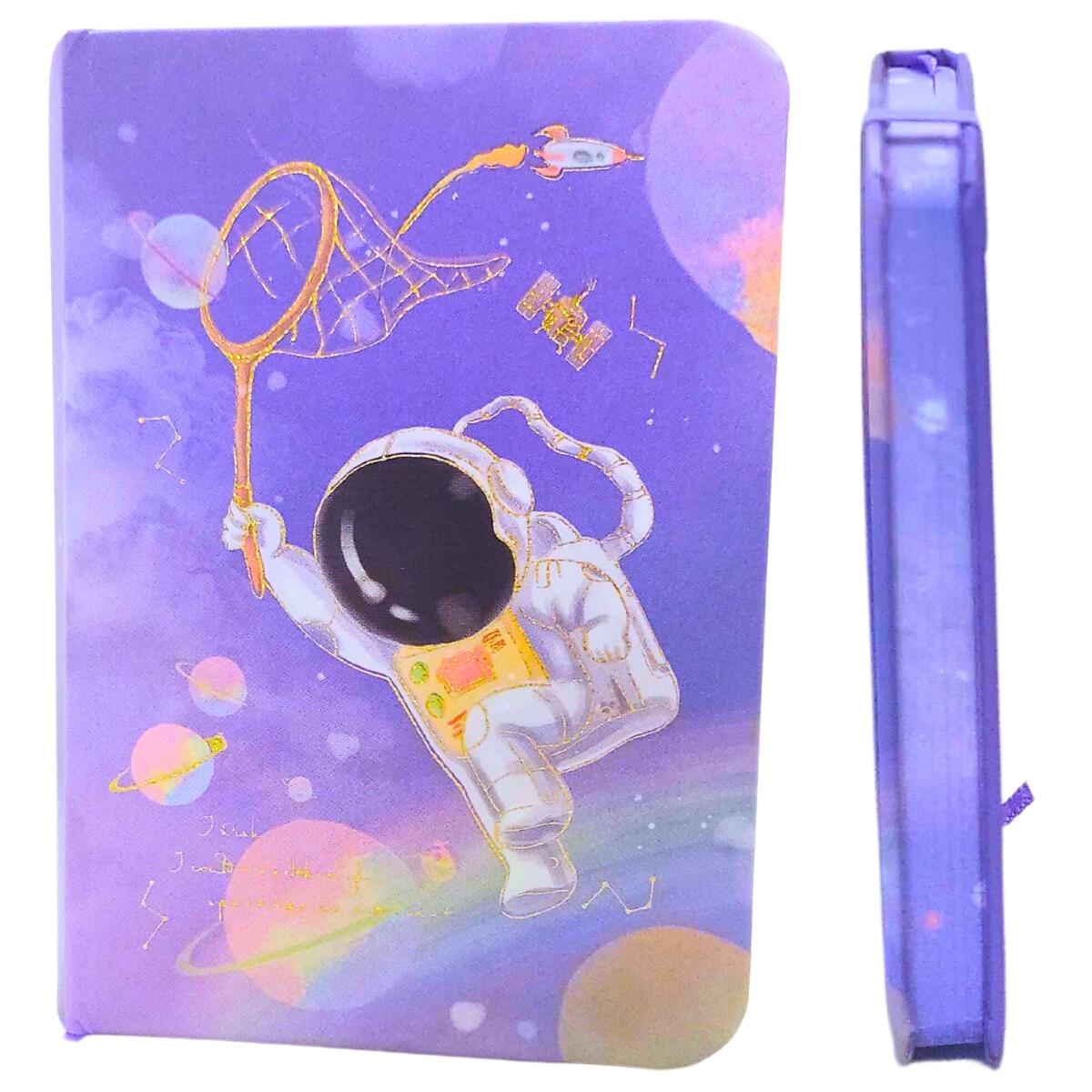 Libreta A7 Espacial 80 paginas Lisas