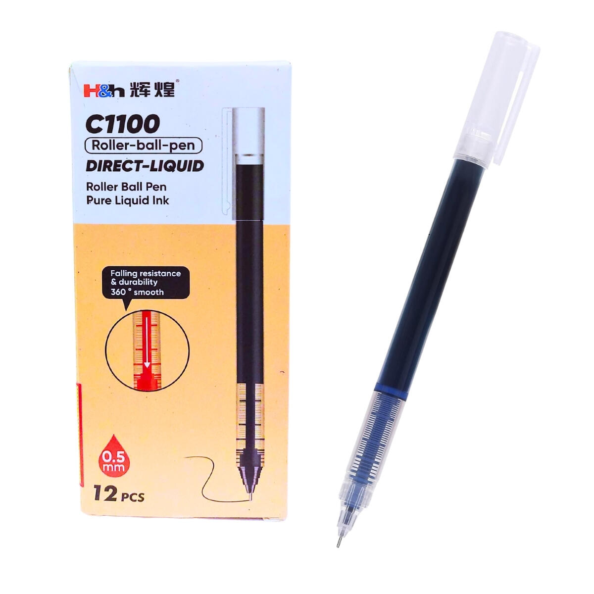 Boligrafo tipo roller - Tinta azul
