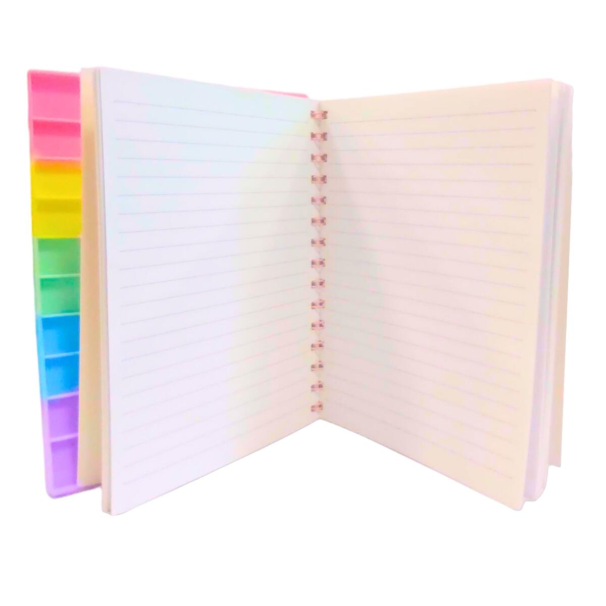 Libreta pastel 80 hojas rayadas