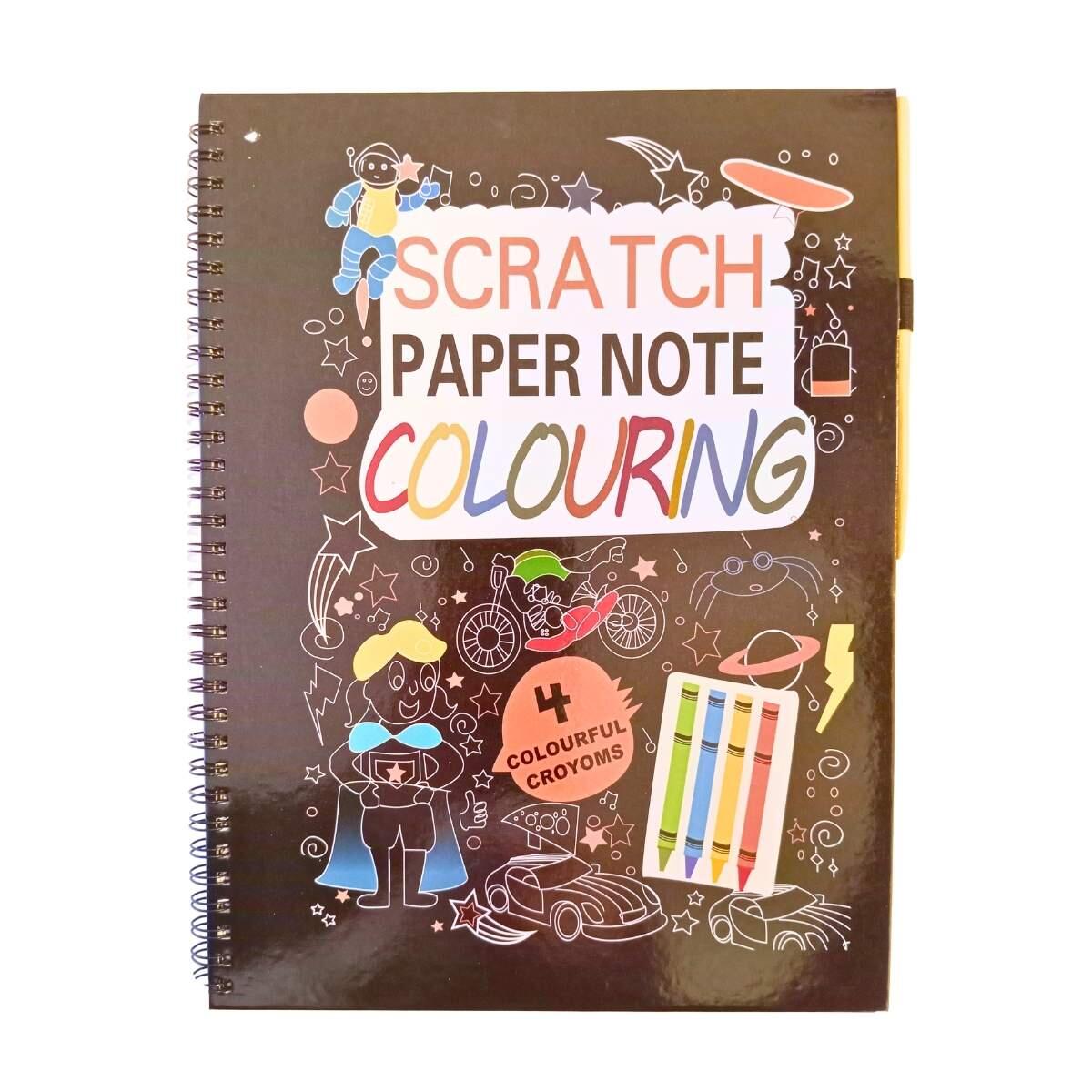 Papel Magico Cuaderno c/espiral tapa dura c/lapiz - 10 hojas