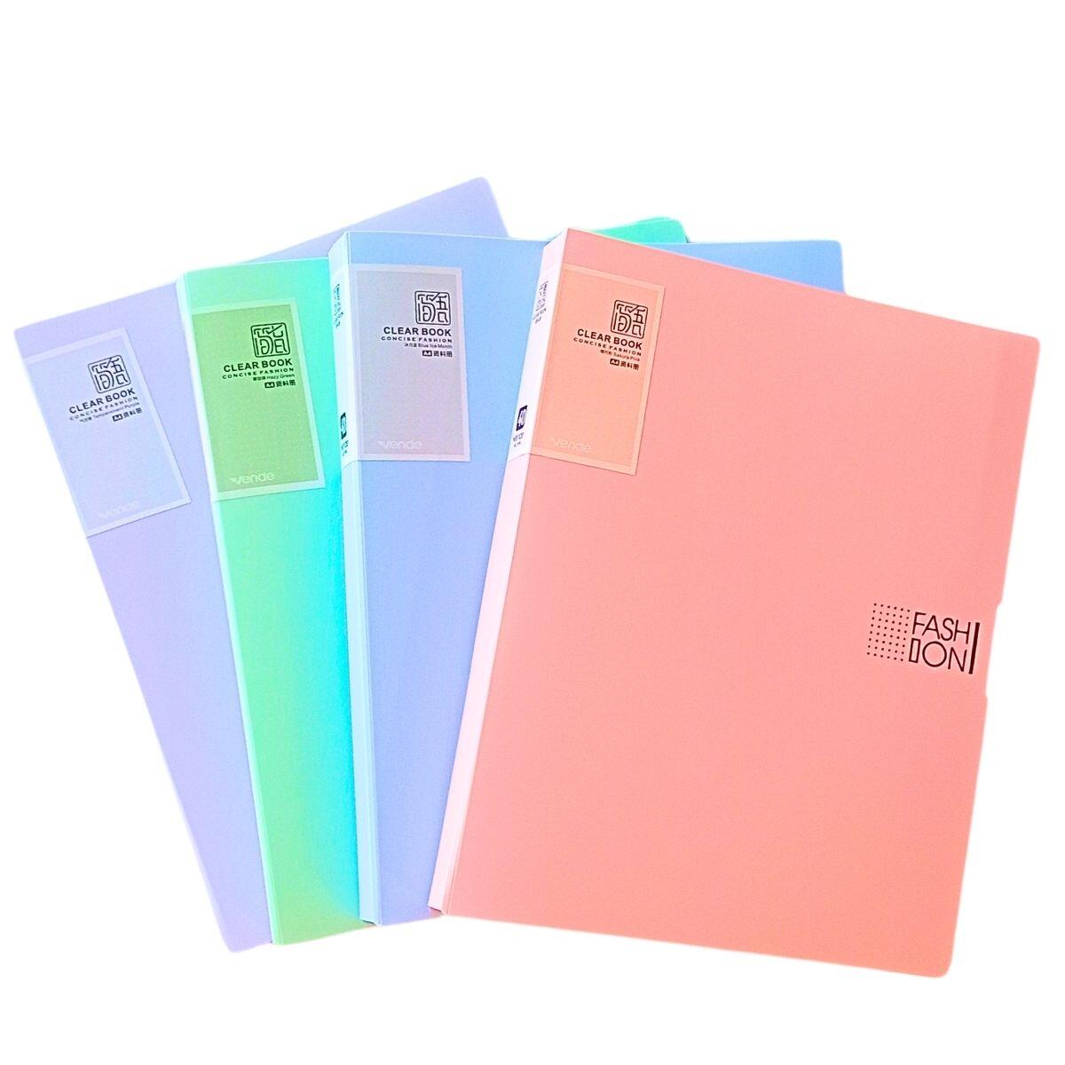 Carpeta A4 color pastel - 20 folios