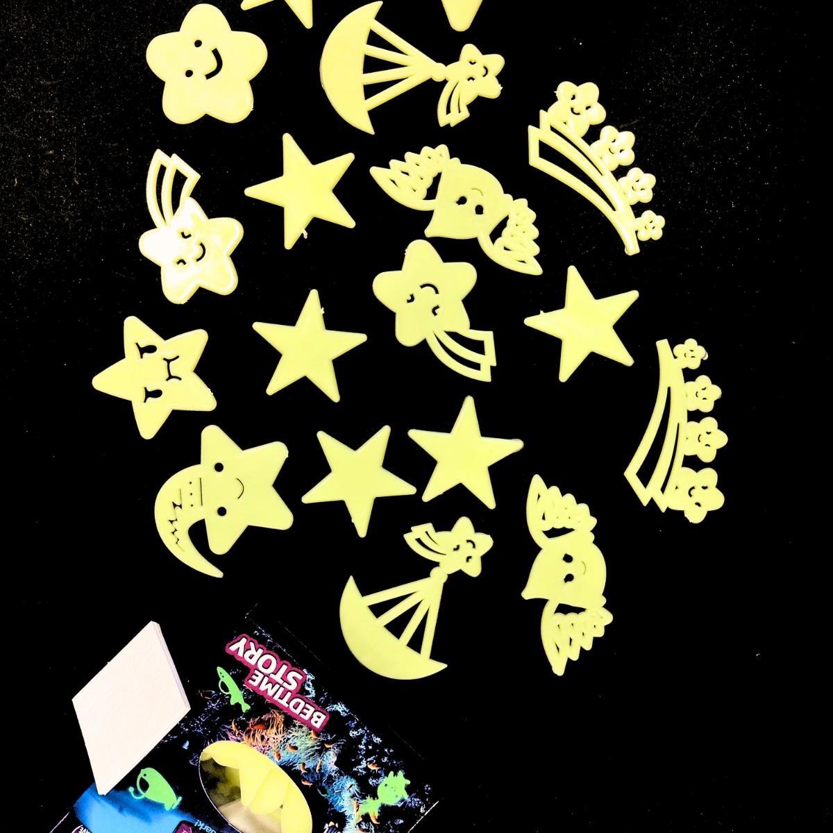 Sticker glow in the dark Marinos x 12 unidades en exh