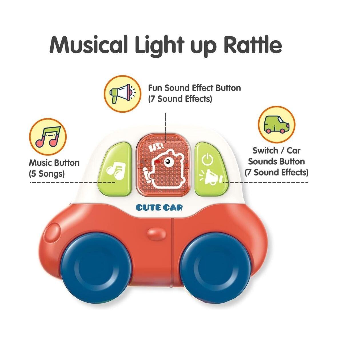 Juguete sensorial musical Auto c/llaves mordillo
