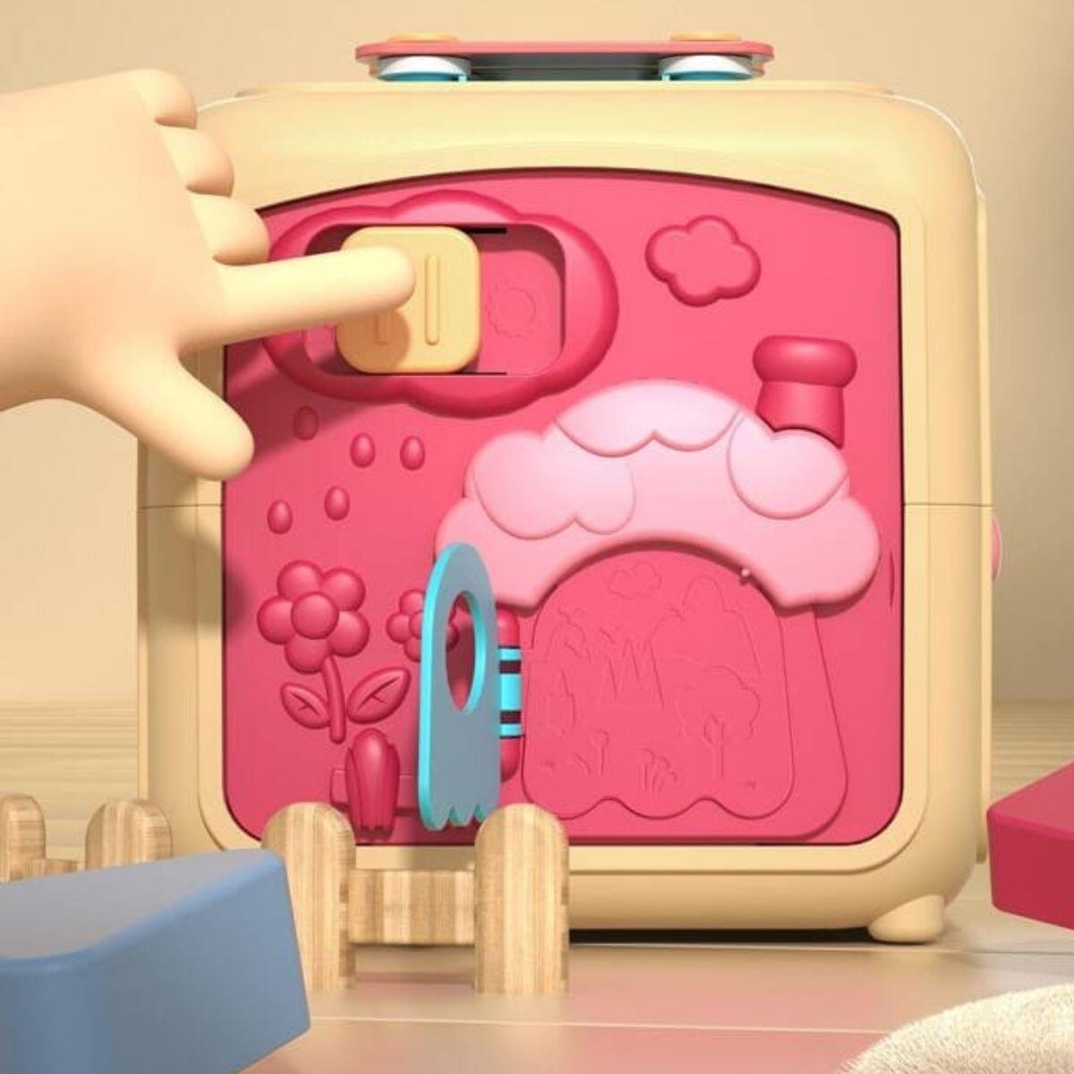 Cubo sensorial y musical multifuncion