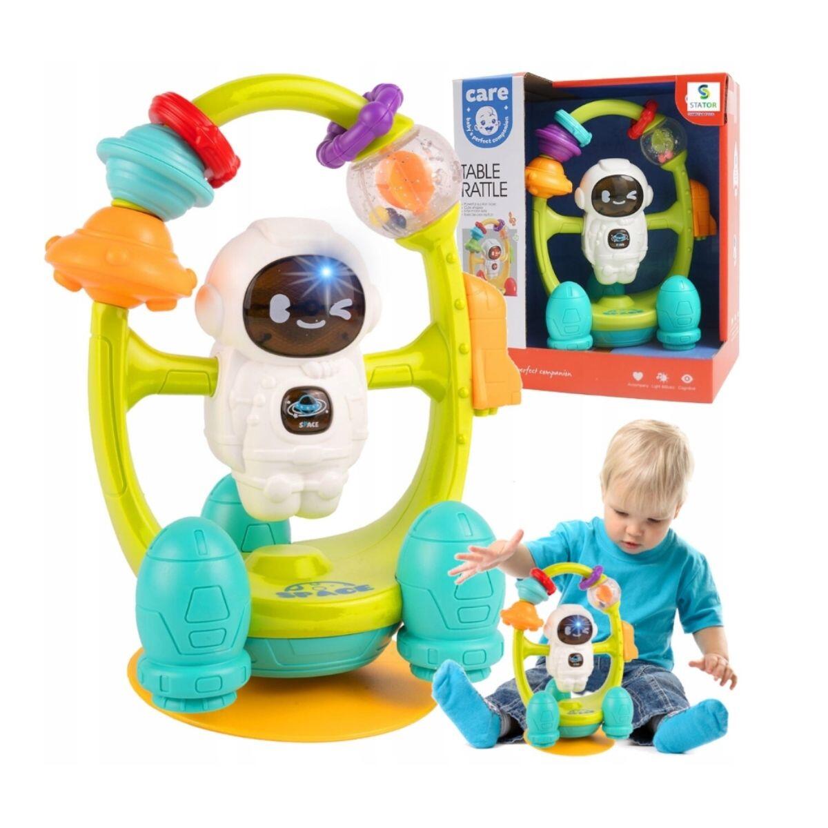Juguete sensorial musical Astronauta c/ventosa