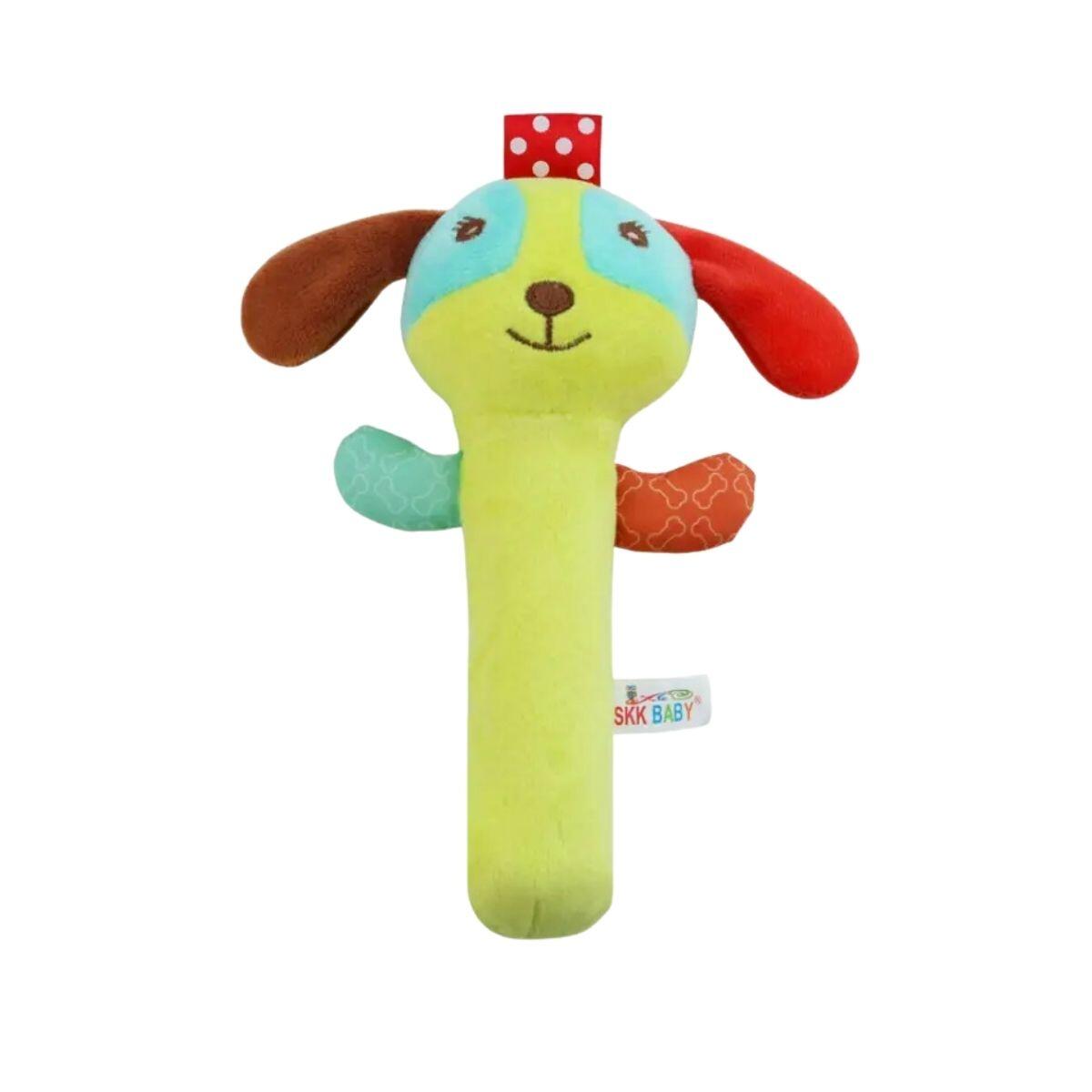 Sonajero plush con chifle  Animalito