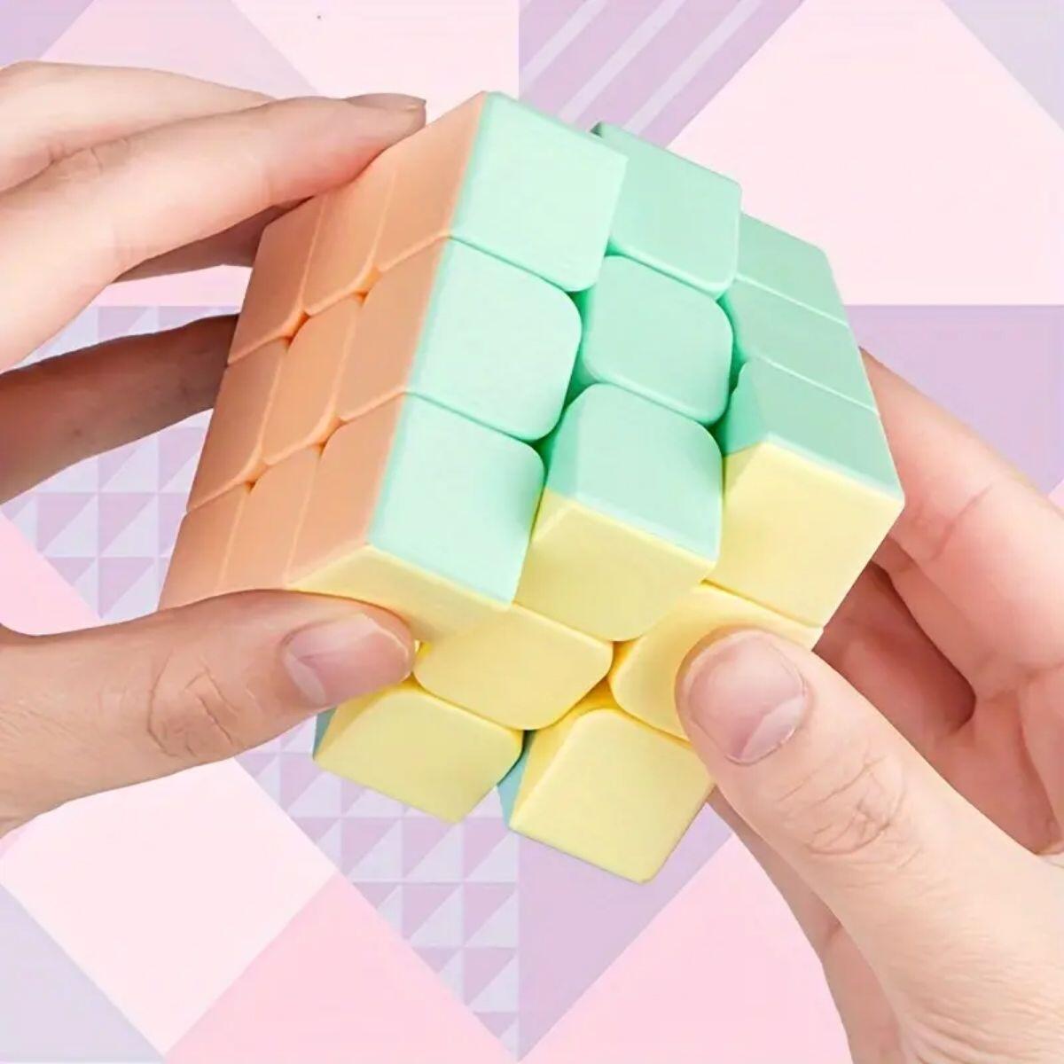 Cubo Magico 3x3x3 Pastel Clásico