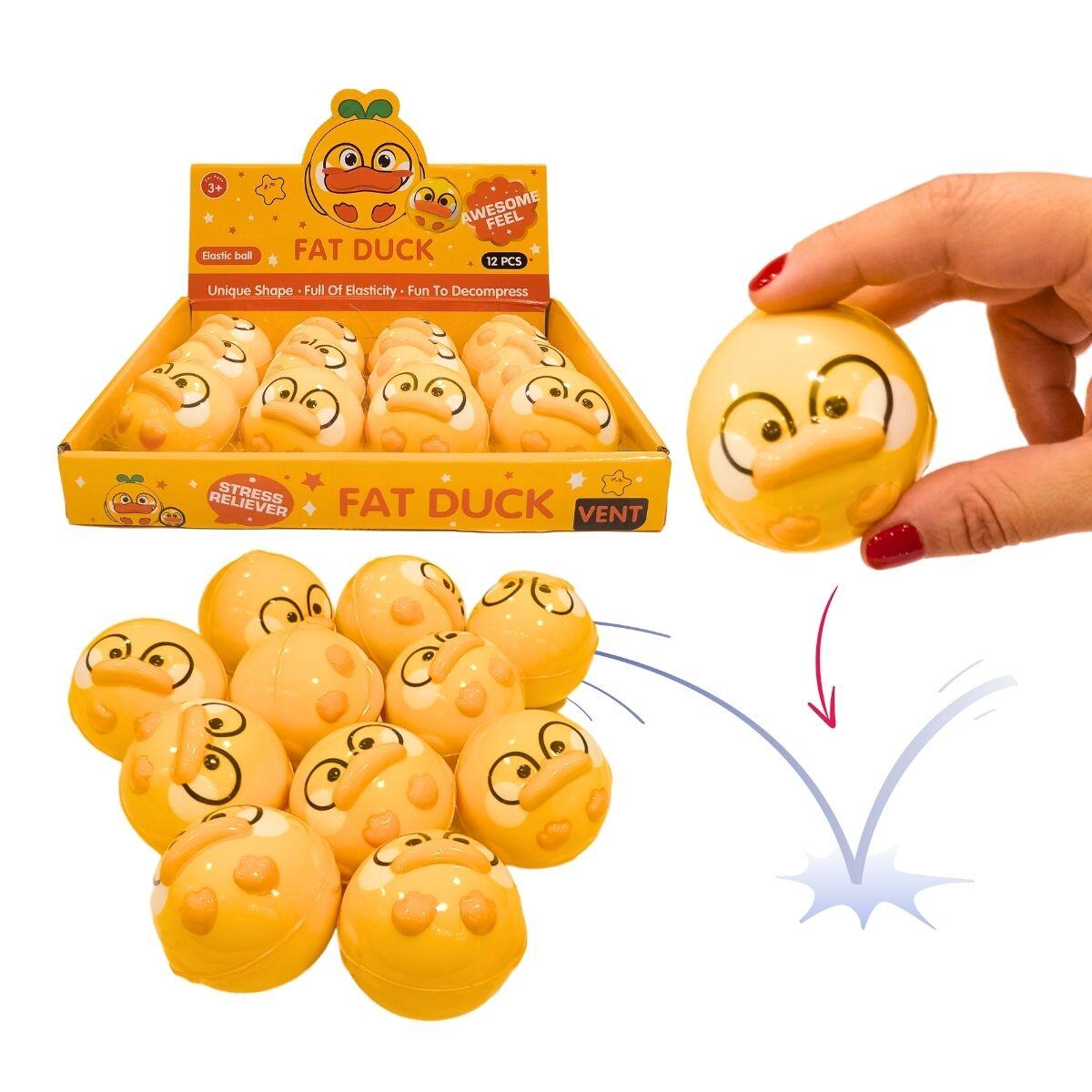 Pelota saltarina soft Patitos