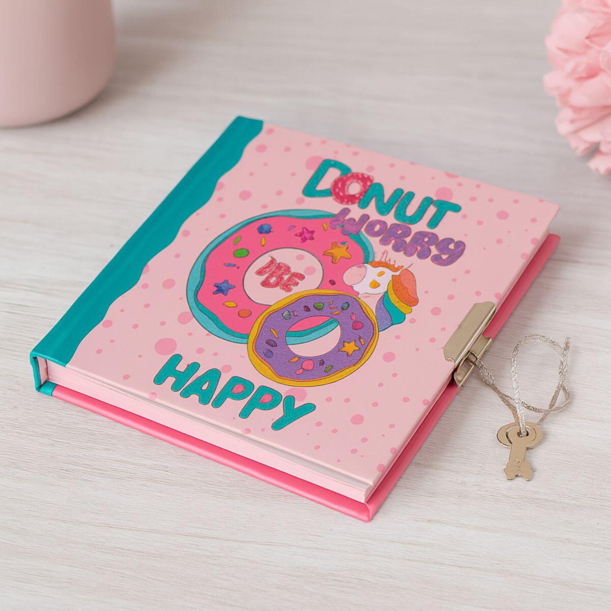 Diario Donuts 15x15cm 