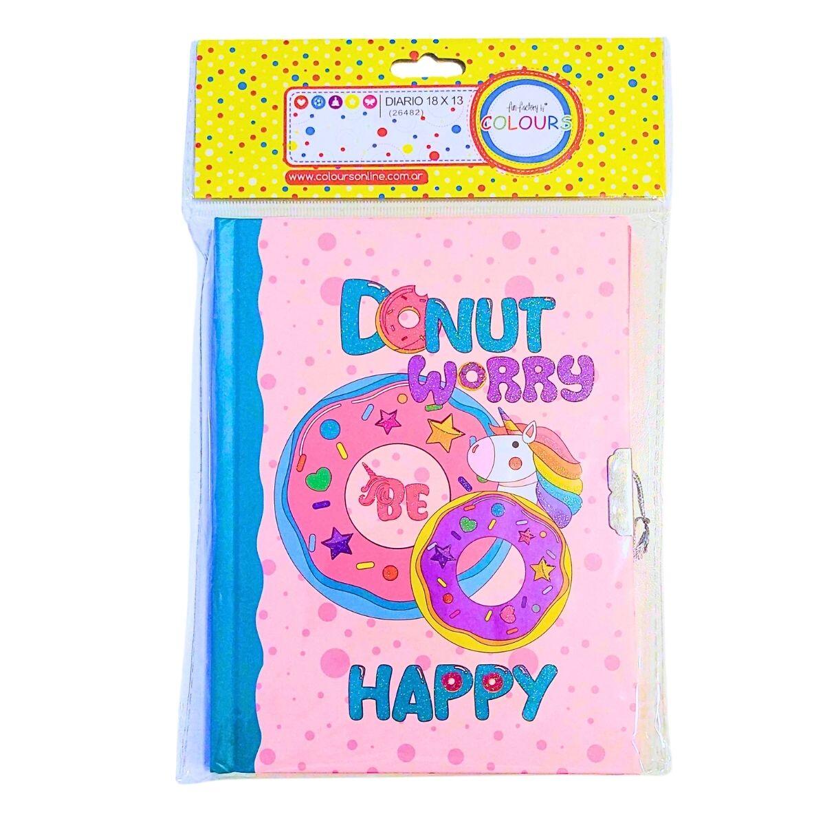 Diario Donuts 18x13cm.