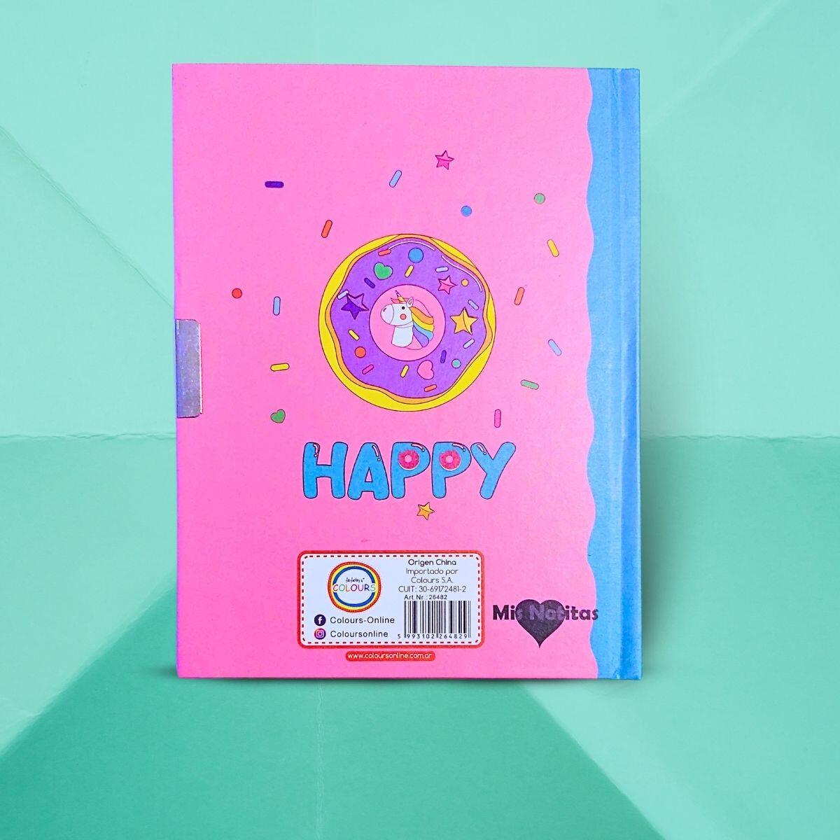 Diario Donuts 18x13cm.