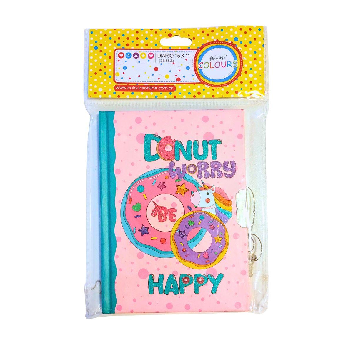 Diario Donuts 15x11cm
