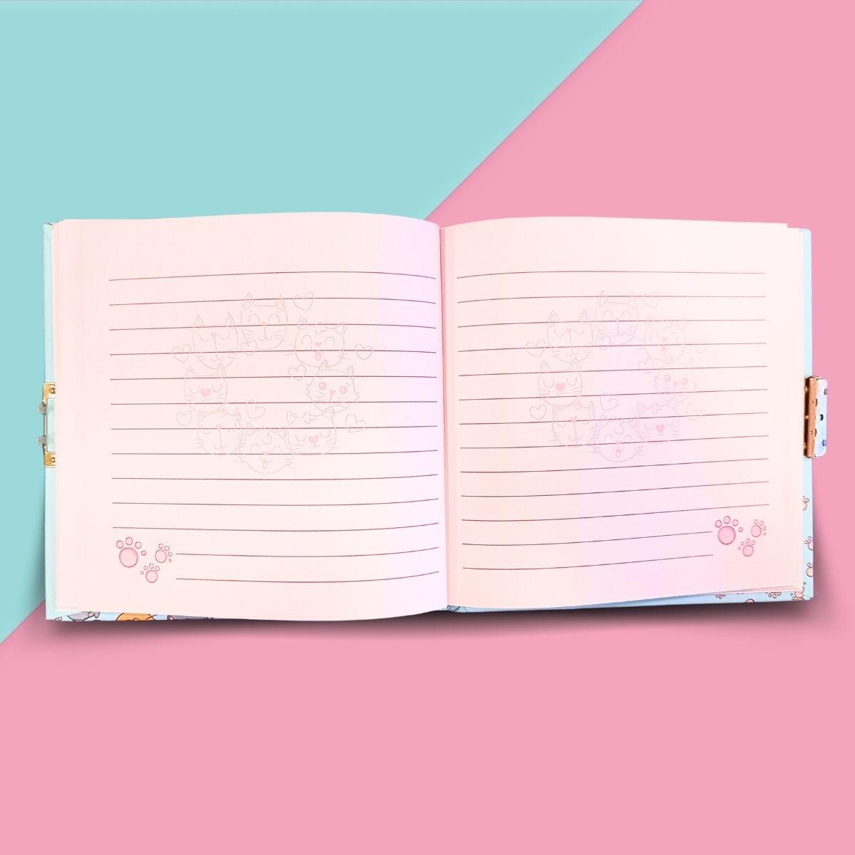 Diario Miau 15x15cm.