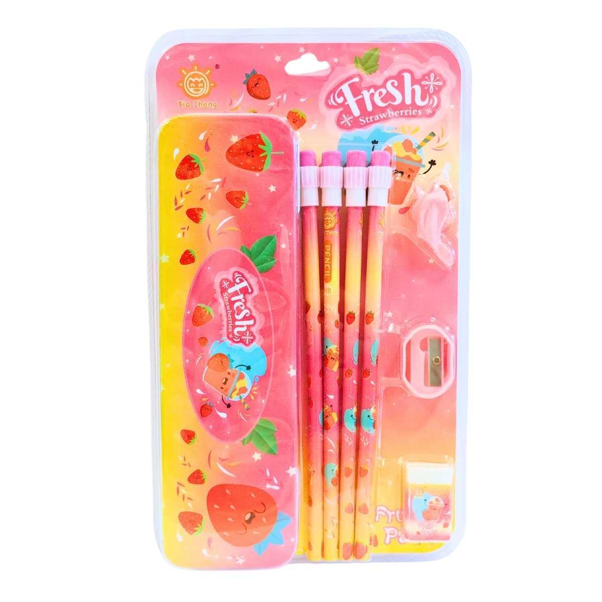 Set escolar Frutas en blister