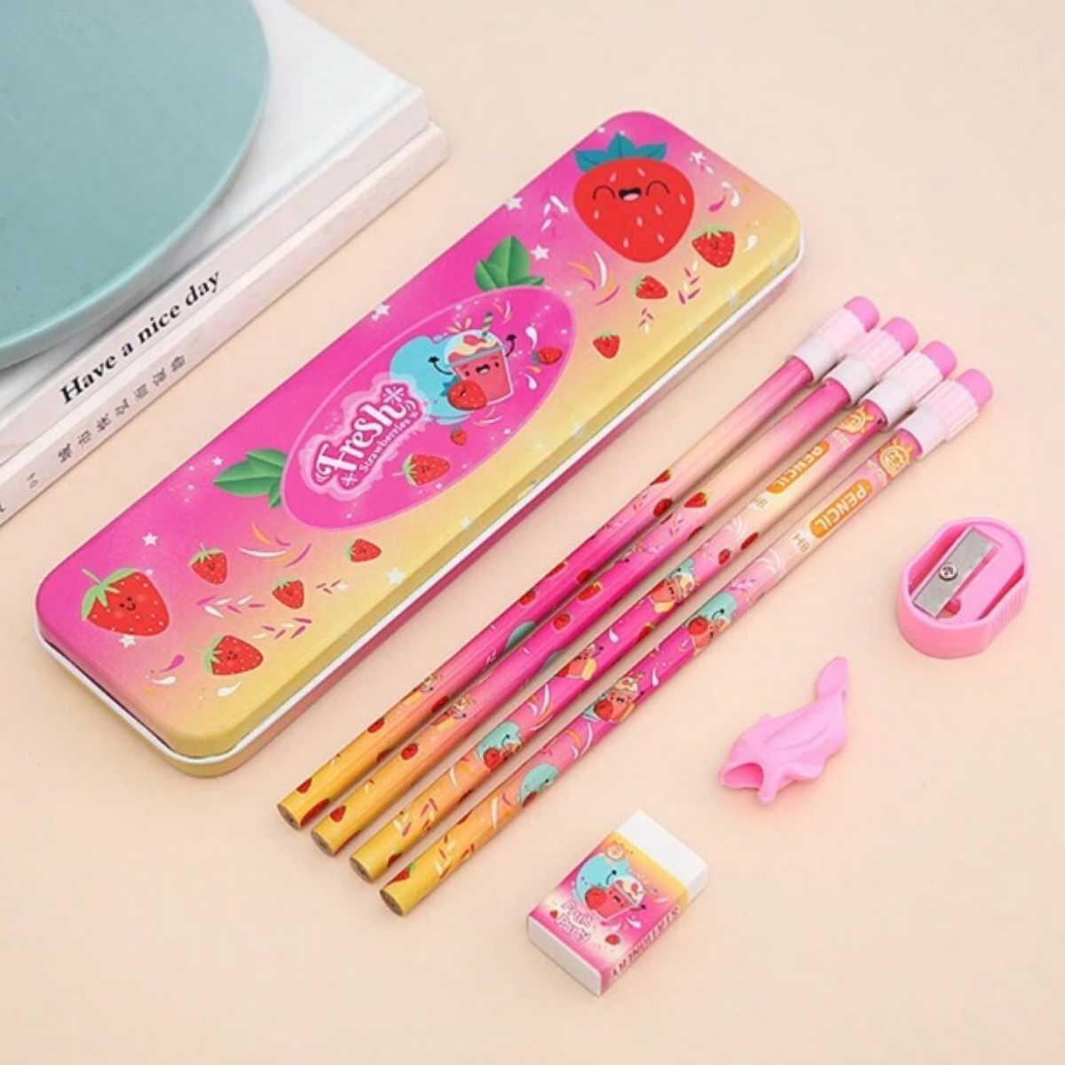 Set escolar Frutas en blister