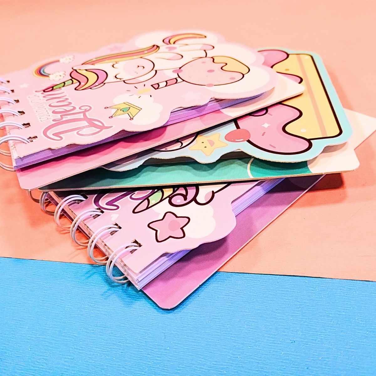 Libreta Unicornio espiralada - 60 hojas