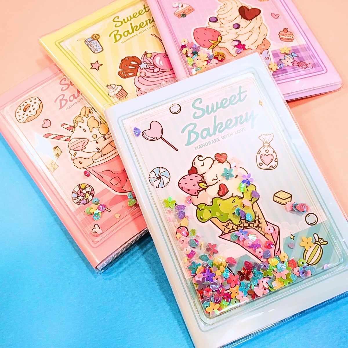 Cuaderno Cupcakes c/confetti - 80 hojas rayadas