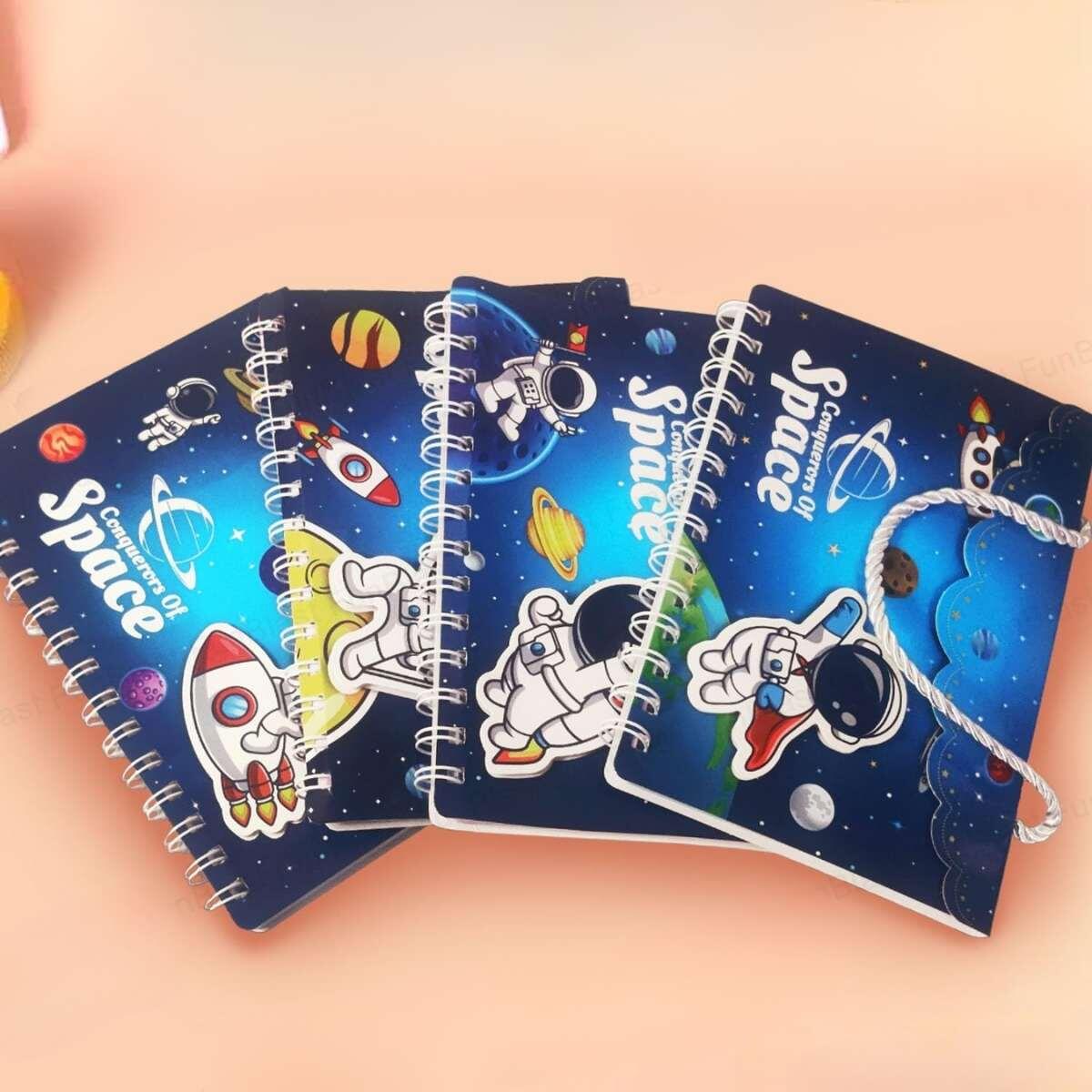 Cuaderno Espacial c/cordon manija - 60 hojas rayadas
