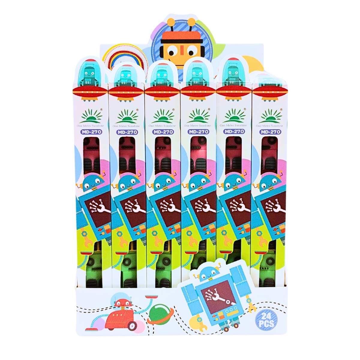 Resaltador Robot x 5 colores