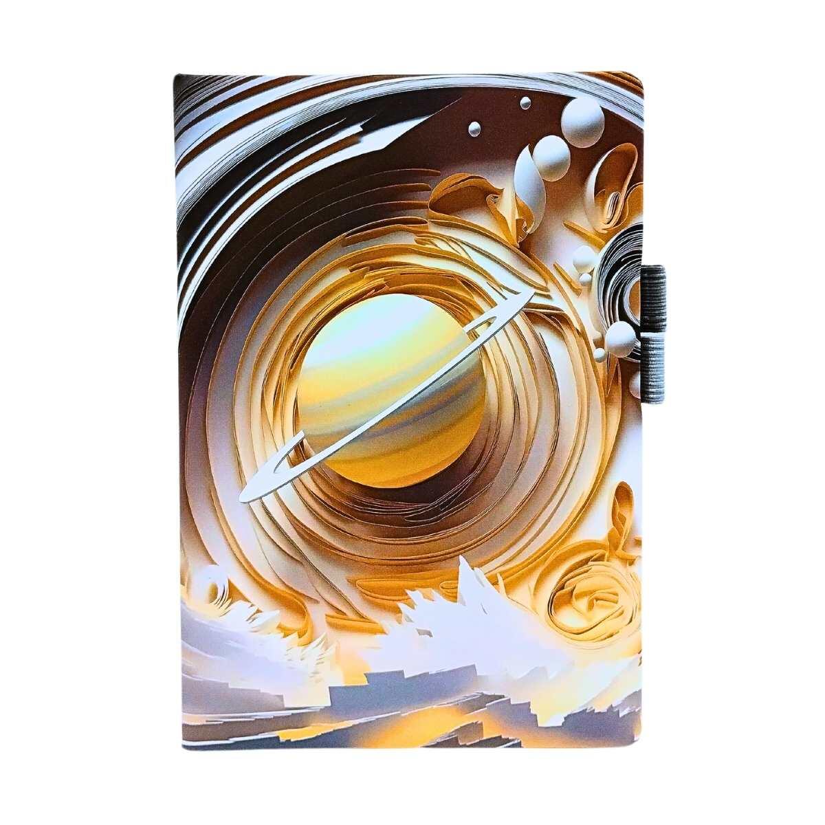 Libreta A5 Planetas - 80 hojas rayadas