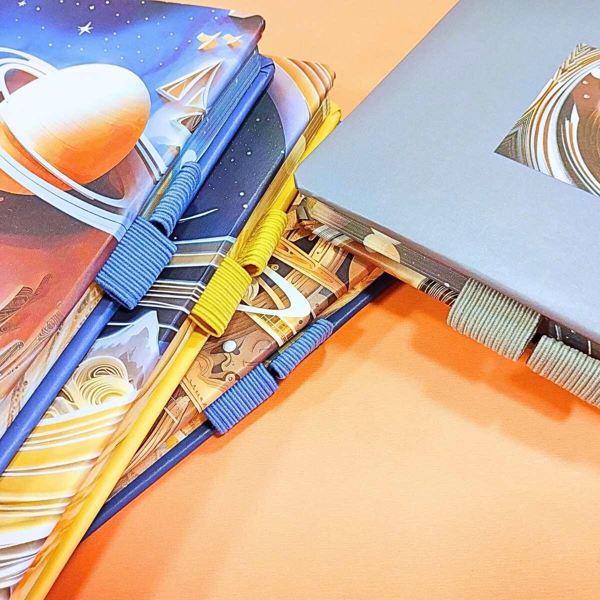 Libreta A5 Planetas - 80 hojas rayadas