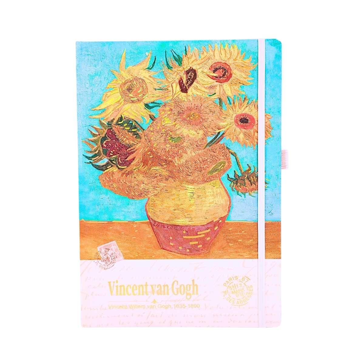 Cuaderno A4 Paisaje Van Gogh- 80 hojas rayadas - 80g