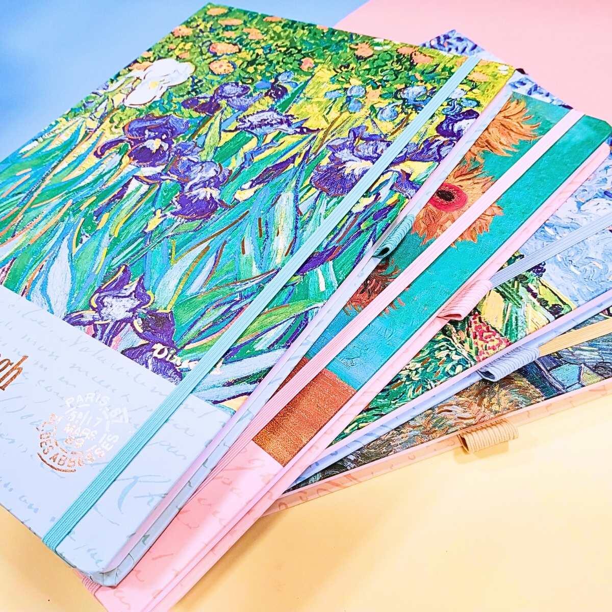 Cuaderno A4 Paisaje Van Gogh- 80 hojas rayadas - 80g