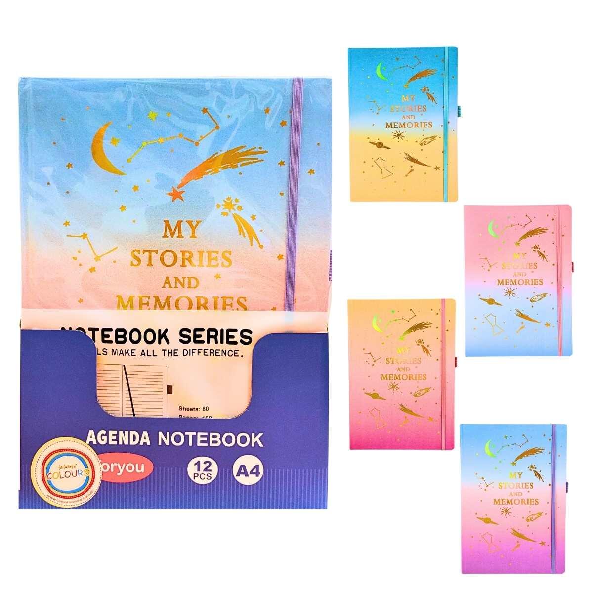 Cuaderno A4 Frases - 80 hojas rayadas - 80g