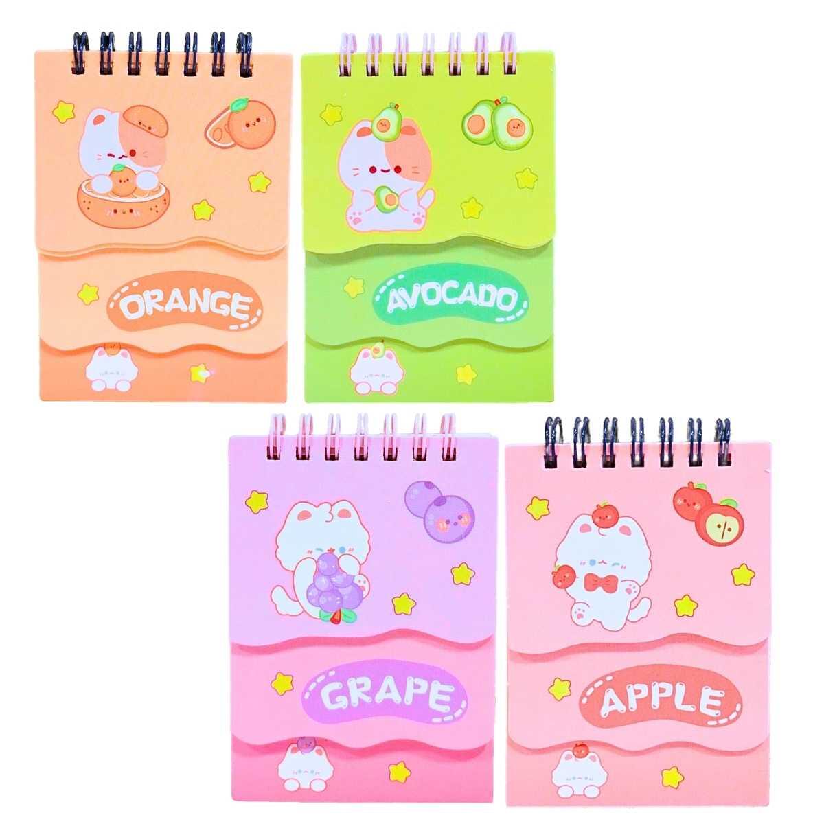 Libreta triple tapa Animalitos 15+15+70 hojas
