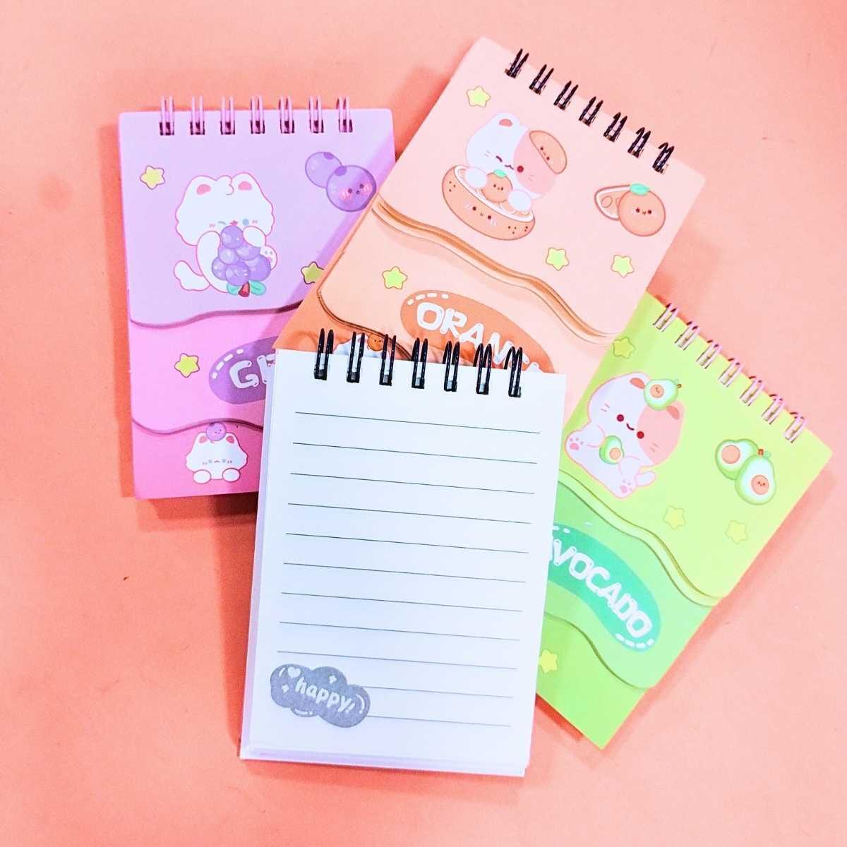 Libreta triple tapa Animalitos 15+15+70 hojas