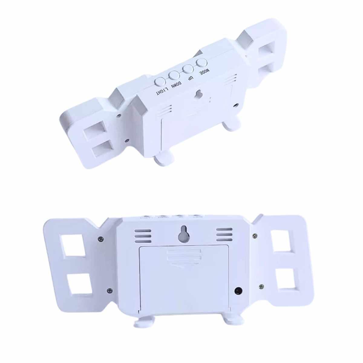 Reloj escritorio a pila y usb 3D 