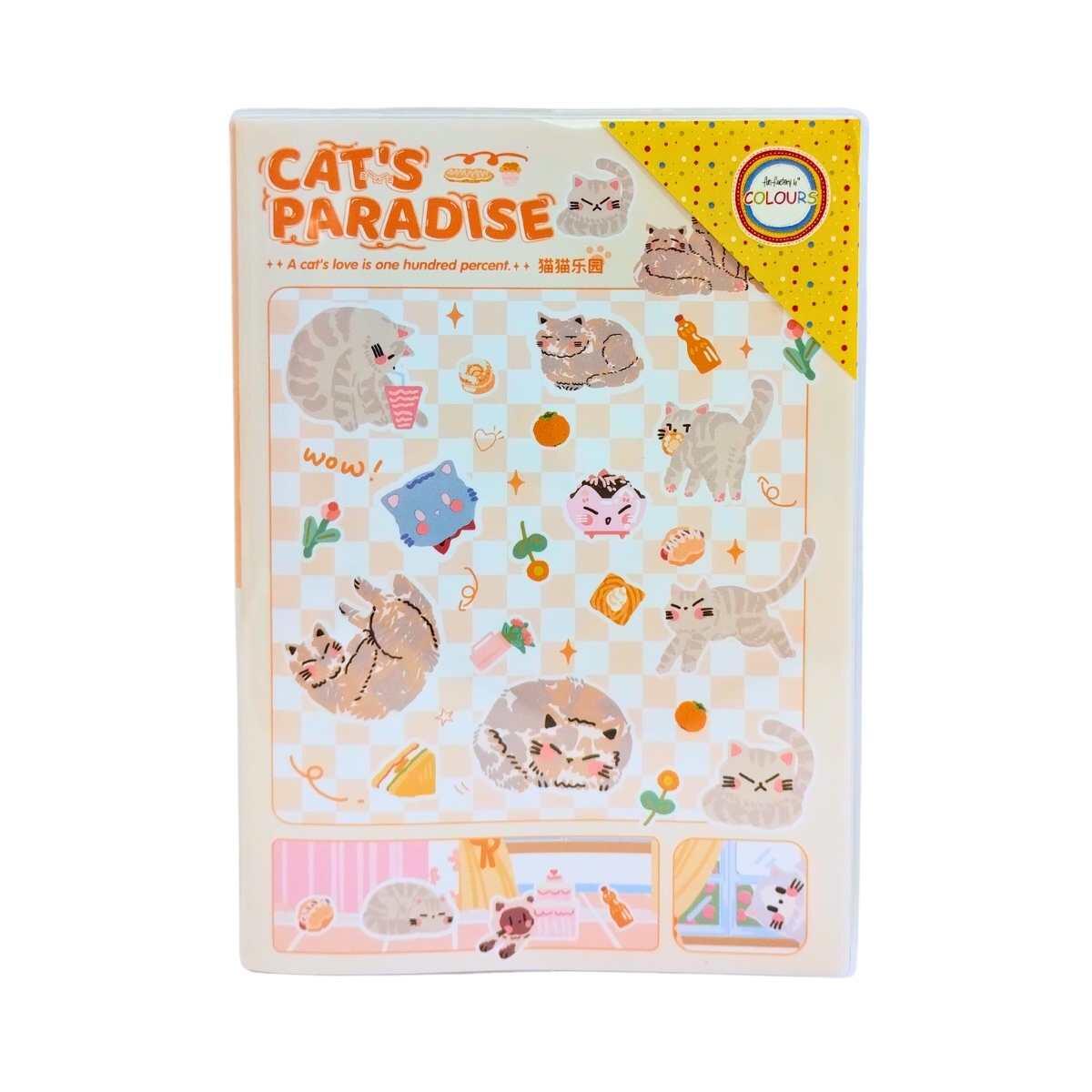 Cuaderno Gatitos c/organizador y planificador - 128 hojas