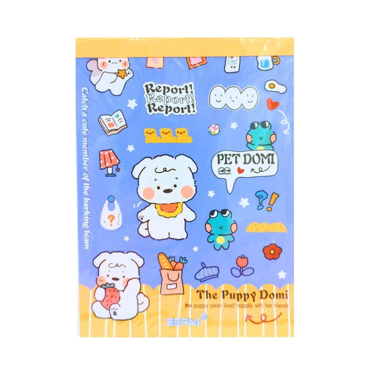 Libreta Perritos c/organizador y planificador - 96 hojas