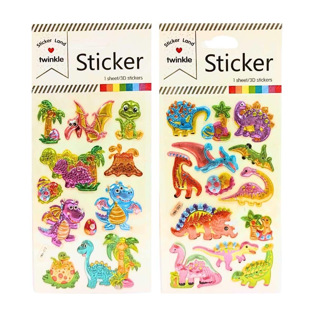 Sticker Dinos 3D
