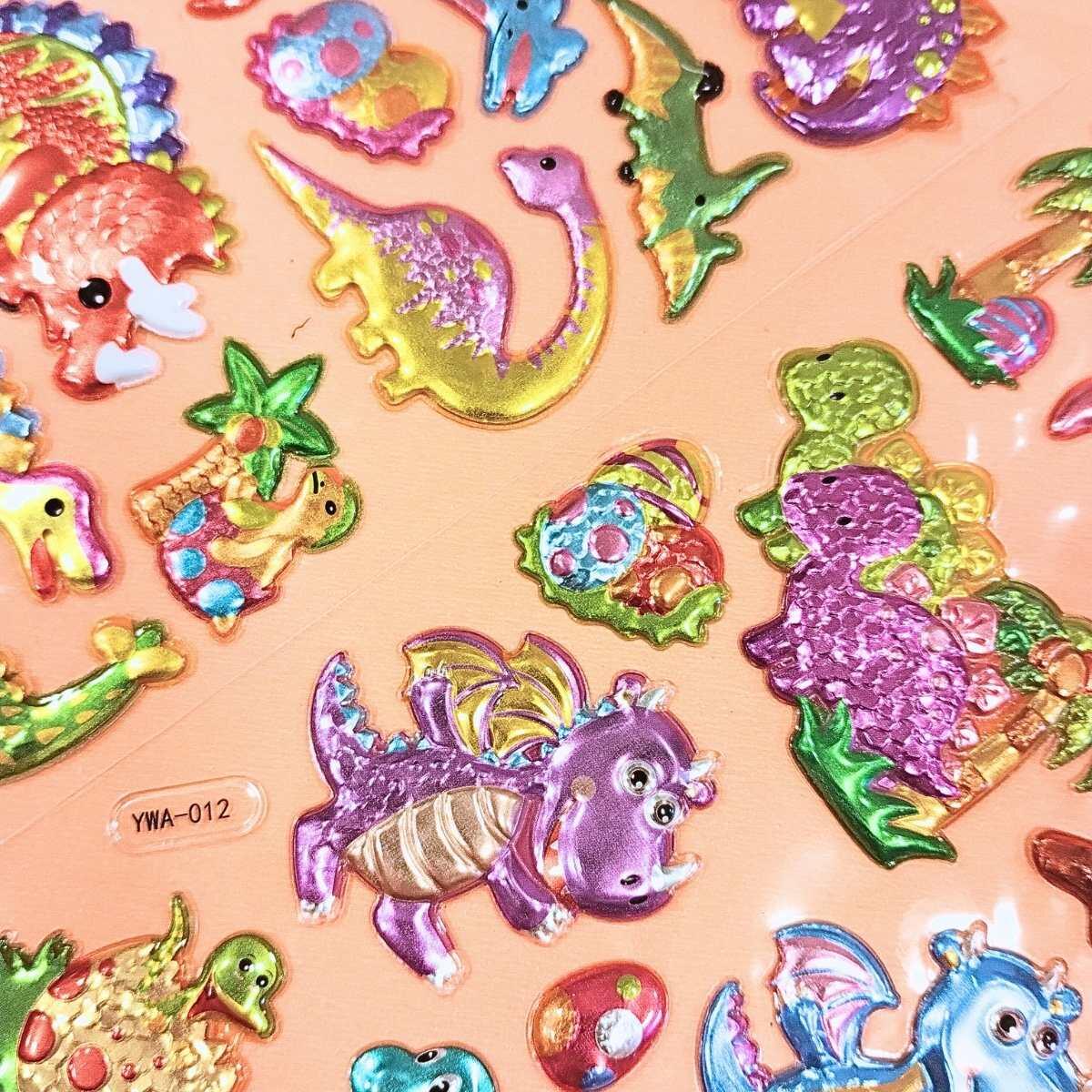 Sticker Dinos 3D