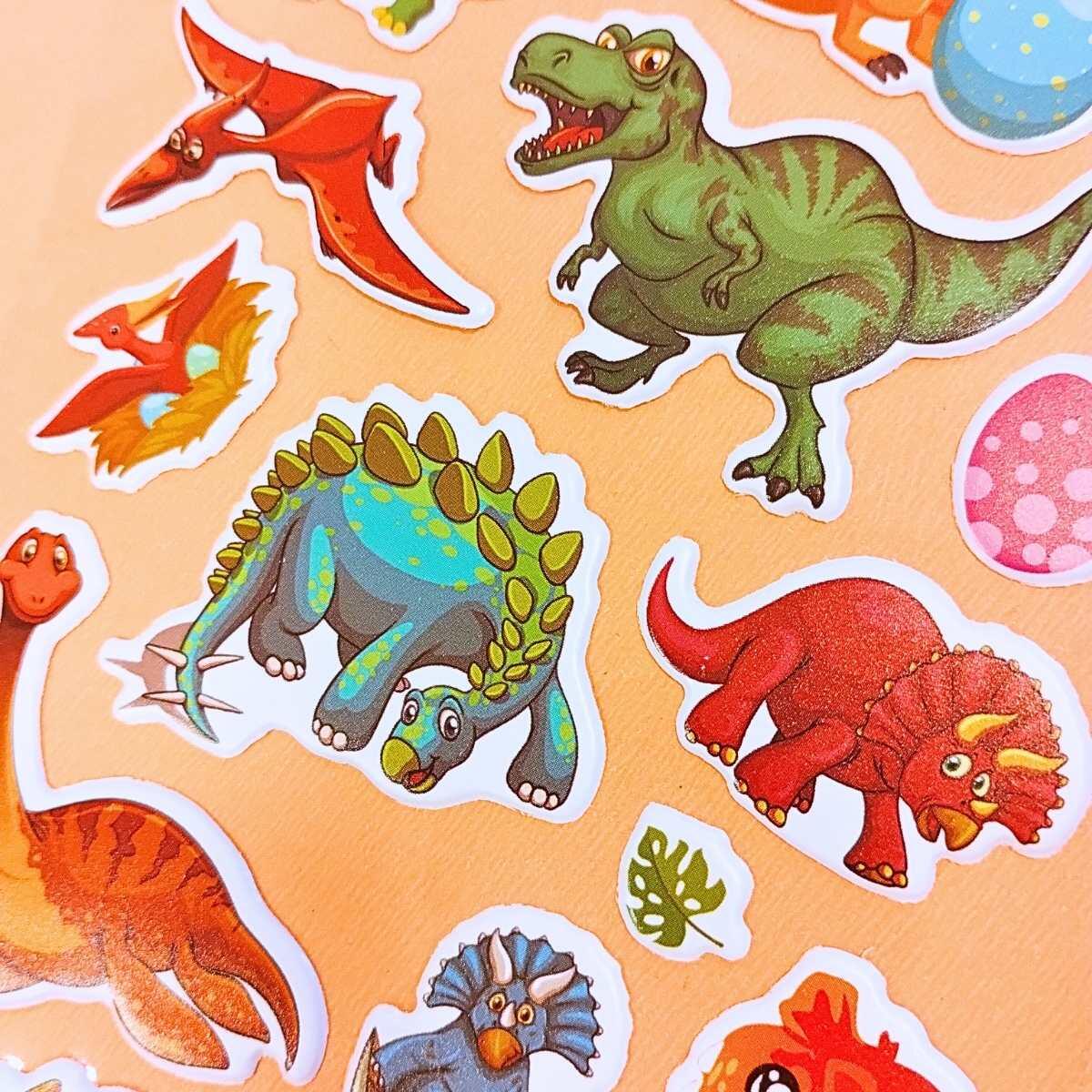 Sticker Dinos goma eva