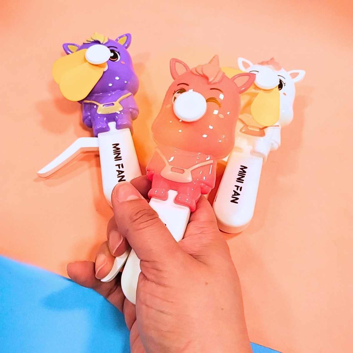 Ventilador de mano Unicornio